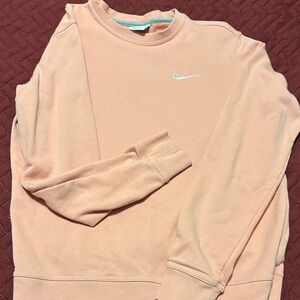 Nike Light Peach Crewneck Sweatshirt